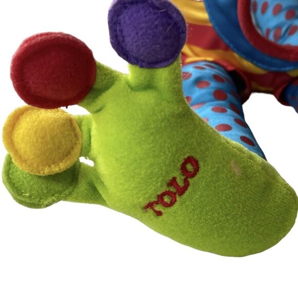 TOLO TOYS Mr Croak Frog Stuffed Animal Math Concept Learning Plush 18” - Picture 4 of 8